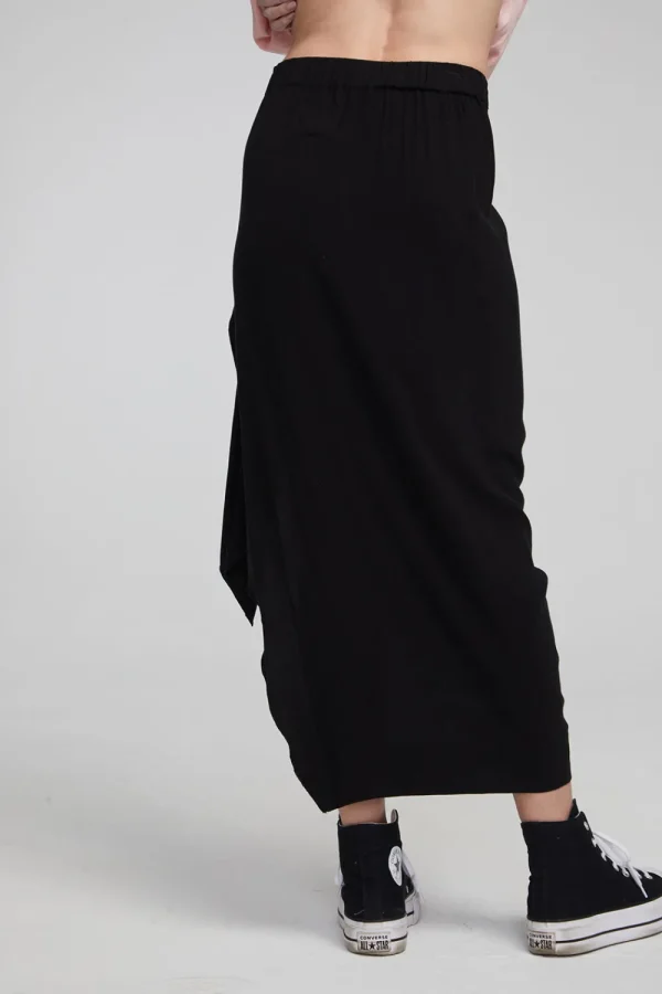 Shop Lindsay Shadow Black Midi Skirt Women Loungewear | Bottoms
