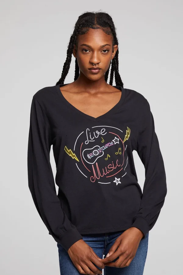 Fashion Live Music Long Sleeve Women Loungewear | Graphics