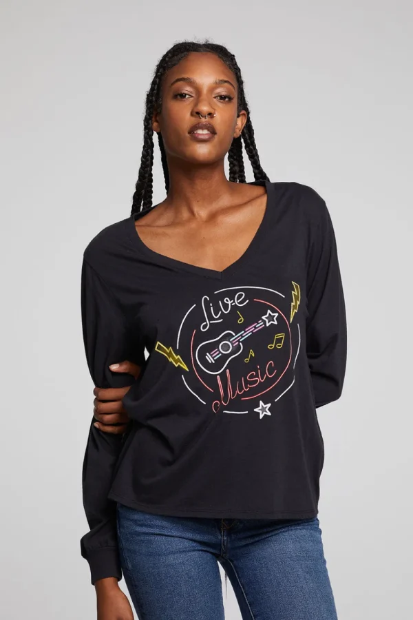 Fashion Live Music Long Sleeve Women Loungewear | Graphics