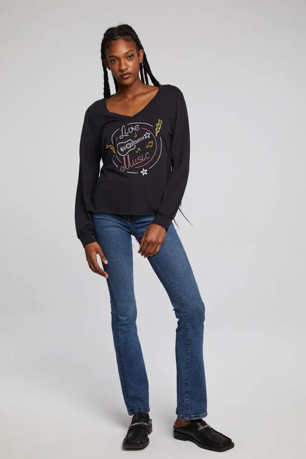 Fashion Live Music Long Sleeve Women Loungewear | Graphics
