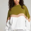 Sale Liz Sand Color Block Pullover Women Loungewear | Tops