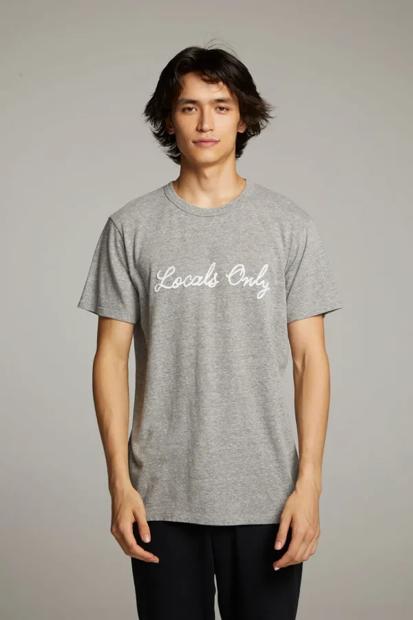 Online Locals Only Crew Neck Tee Tops