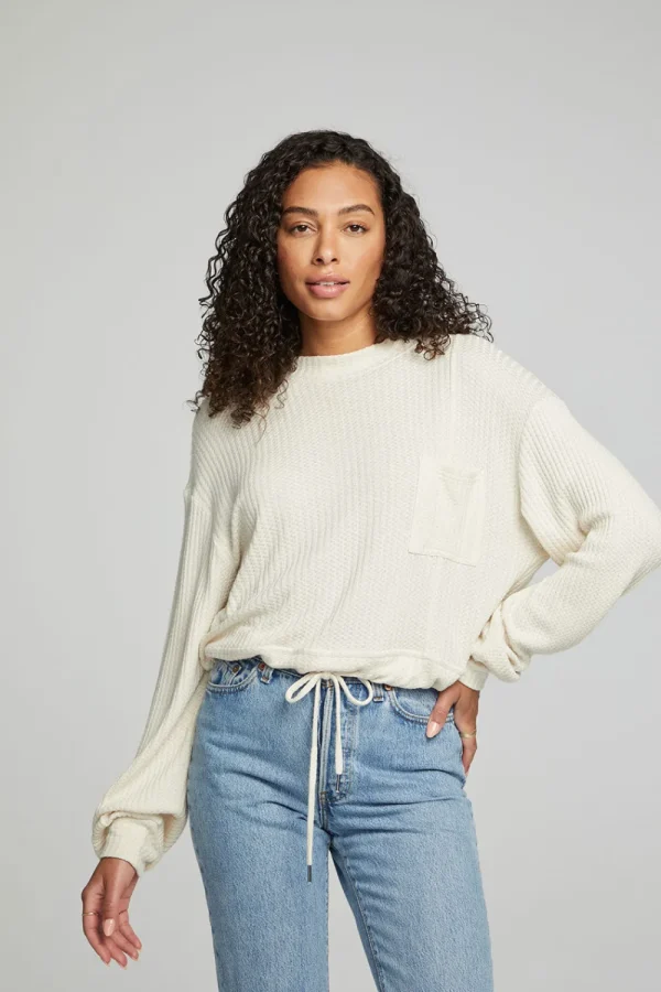 Clearance Lomita Pullover - Macaroon Women Loungewear