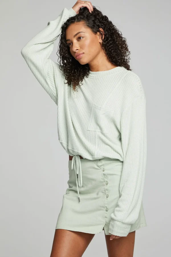 Store Lomita Pullover - Sage Women Loungewear