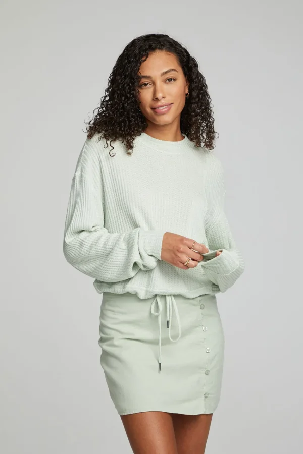 Store Lomita Pullover - Sage Women Loungewear