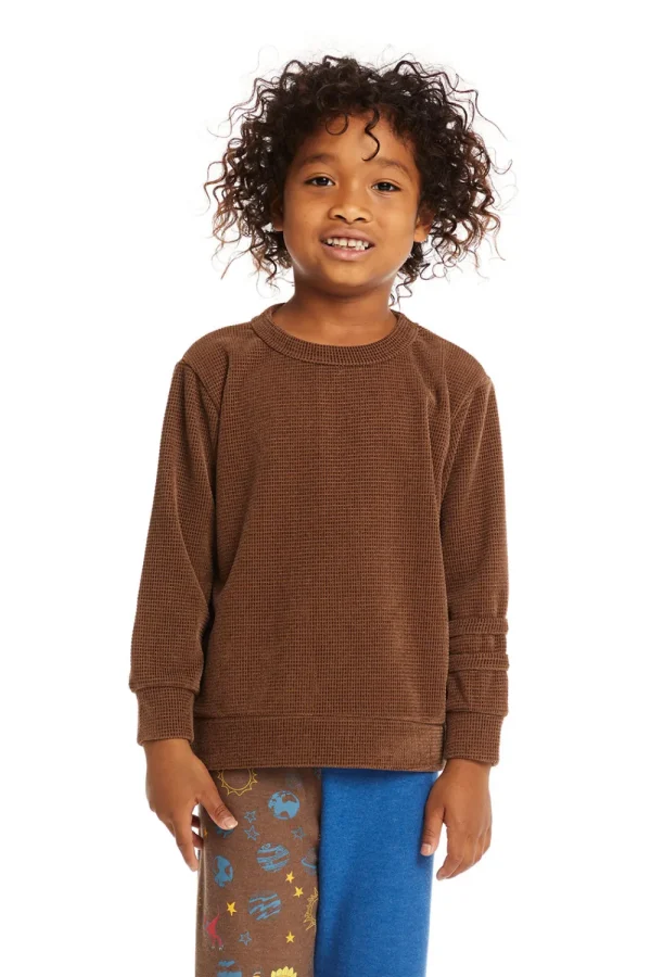 Sale Long Sleeve Crew Neck Pullover Kids/BOY Boys
