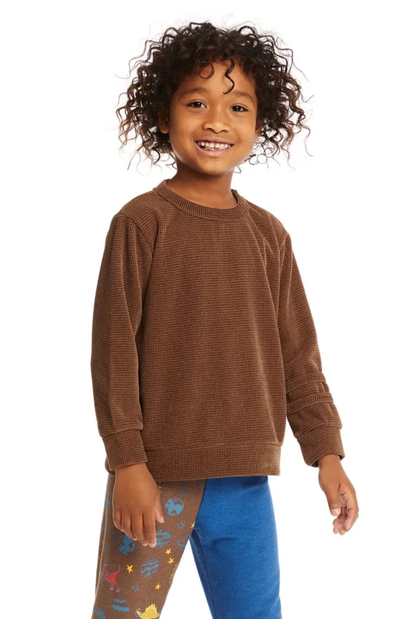 Sale Long Sleeve Crew Neck Pullover Kids/BOY Boys