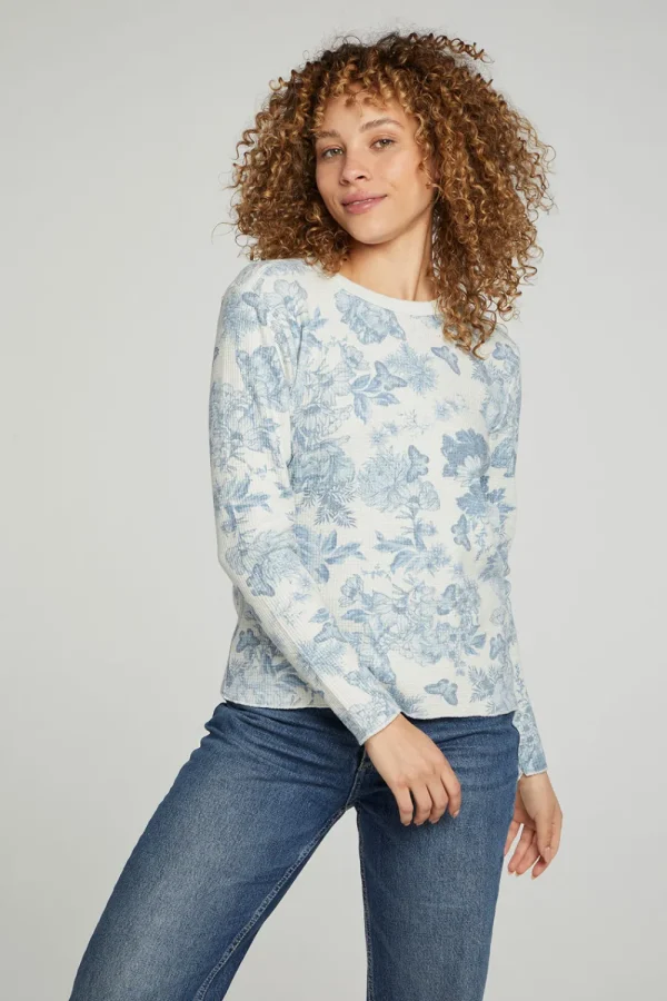 Sale Long Sleeve Crew Neck Tee Women Tops