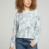 Online Long Sleeve Cropped Mock Neck Raglan Tee Women Tops