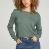 Best Sale Long Sleeve Cropped Tee Women Tops