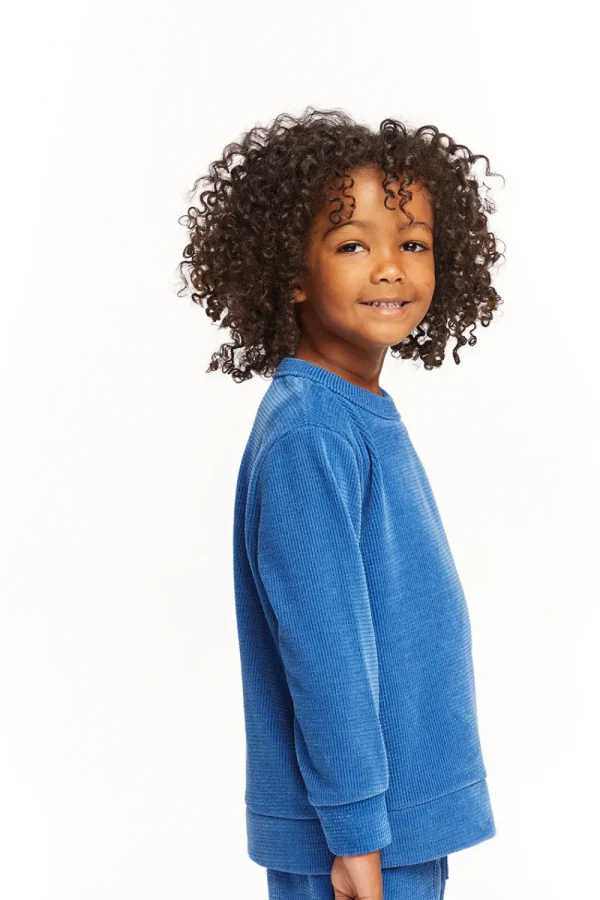 Fashion Long Sleeve Peacock Crew Neck Pullover Kids/BOY Boys
