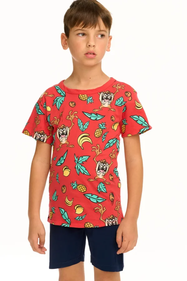 New Looney Tunes - Tropical Taz Tee Kids/BOY Boys