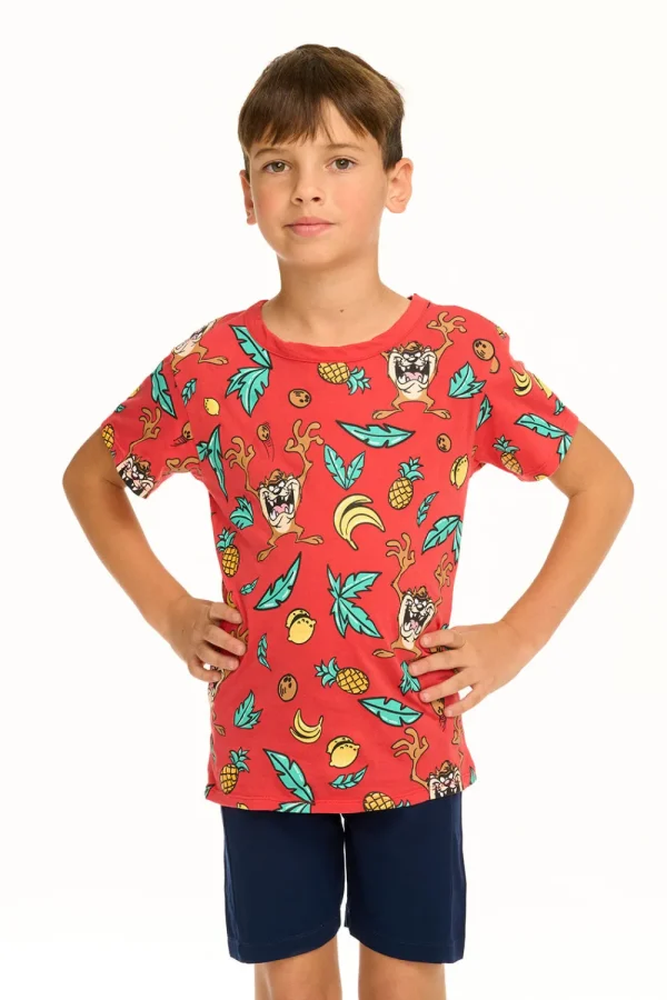 New Looney Tunes - Tropical Taz Tee Kids/BOY Boys