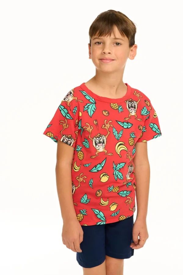 New Looney Tunes - Tropical Taz Tee Kids/BOY Boys