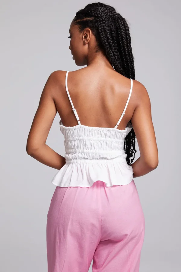 Flash Sale Lorenzo White Tank Top Women Loungewear | Tops