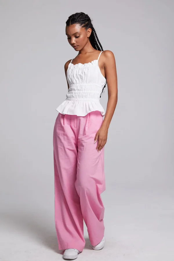 Flash Sale Lorenzo White Tank Top Women Loungewear | Tops
