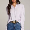 Fashion Lotus Petal Long Sleeve Women Loungewear | Tops