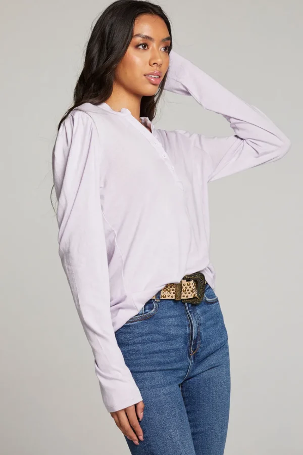Fashion Lotus Petal Long Sleeve Women Loungewear | Tops