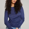 Clearance Louis Sapphire Long Sleeve Women Loungewear | Tops