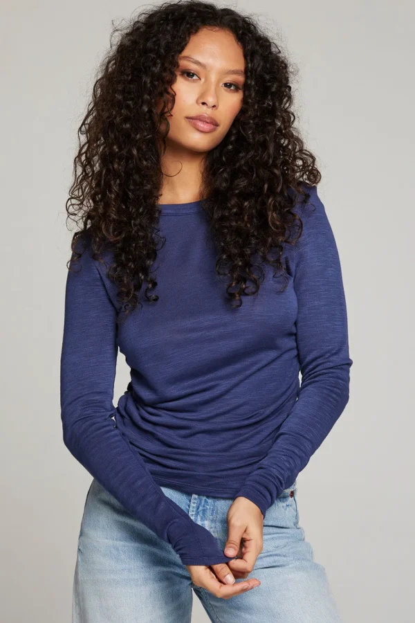 Clearance Louis Sapphire Long Sleeve Women Loungewear | Tops