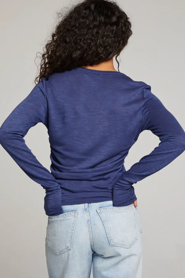 Clearance Louis Sapphire Long Sleeve Women Loungewear | Tops