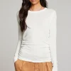 Flash Sale Louis White Long Sleeve Women Loungewear | Tops