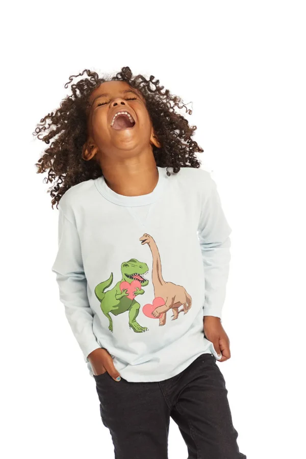 Shop Love Dinos Long Sleeve Kids/BOY Boys