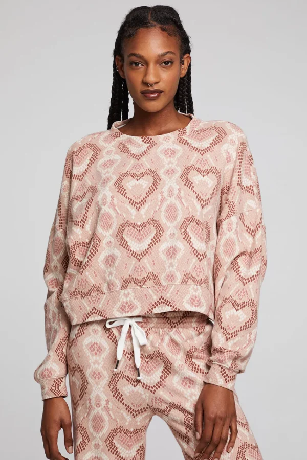 Online Love Snake Pullover Women Loungewear | Graphics