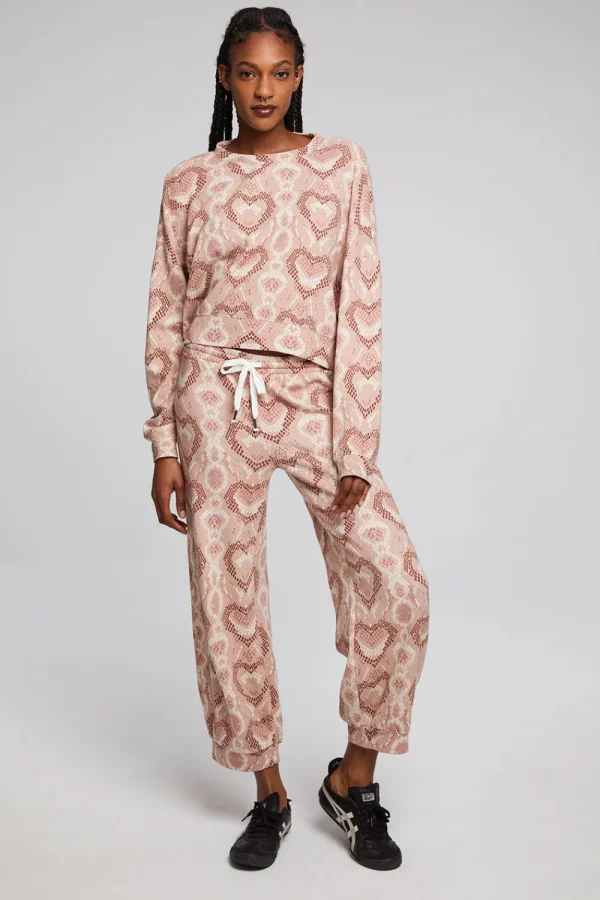 Online Love Snake Pullover Women Loungewear | Graphics