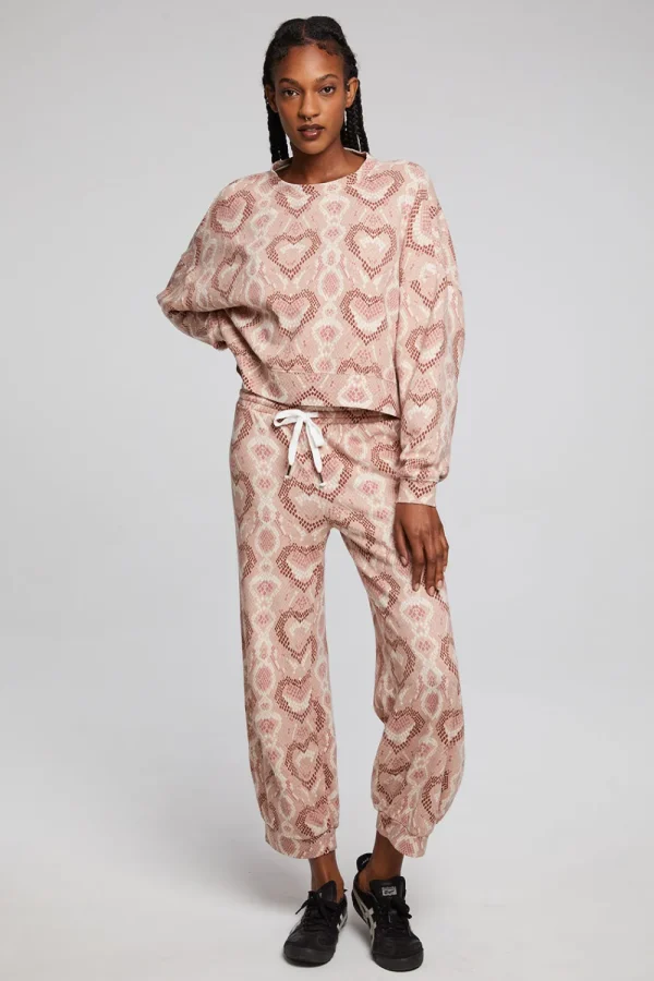 Online Love Snake Pullover Women Loungewear | Graphics