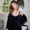 New Lover Check Burnout Slip Dress Women Loungewear | Dresses