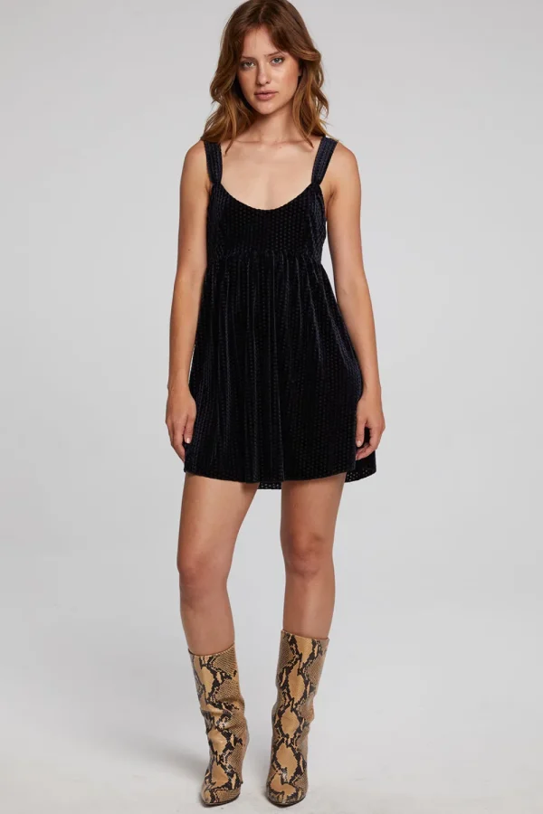 New Lover Check Burnout Slip Dress Women Loungewear | Dresses