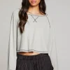 Store Lucy Heather Grey Long Sleeve Women Loungewear | Tops