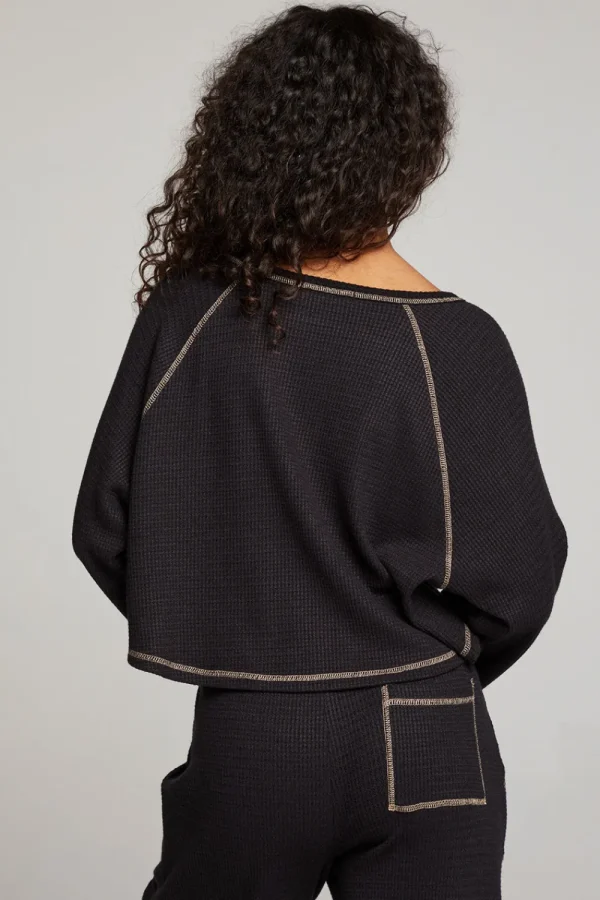 Fashion Lucy Licorice Long Sleeve Women Loungewear | Tops