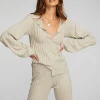 Hot Lurex Rib Knit Long Sleeve Tunic Women Tops