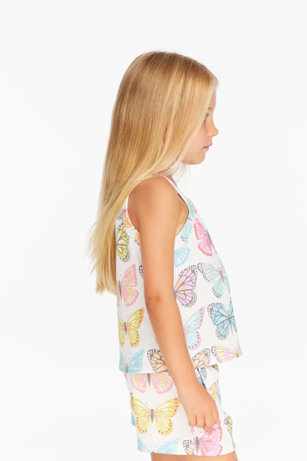 Cheap Mae "She's A Butterfly" Tank Top Kids Girls
