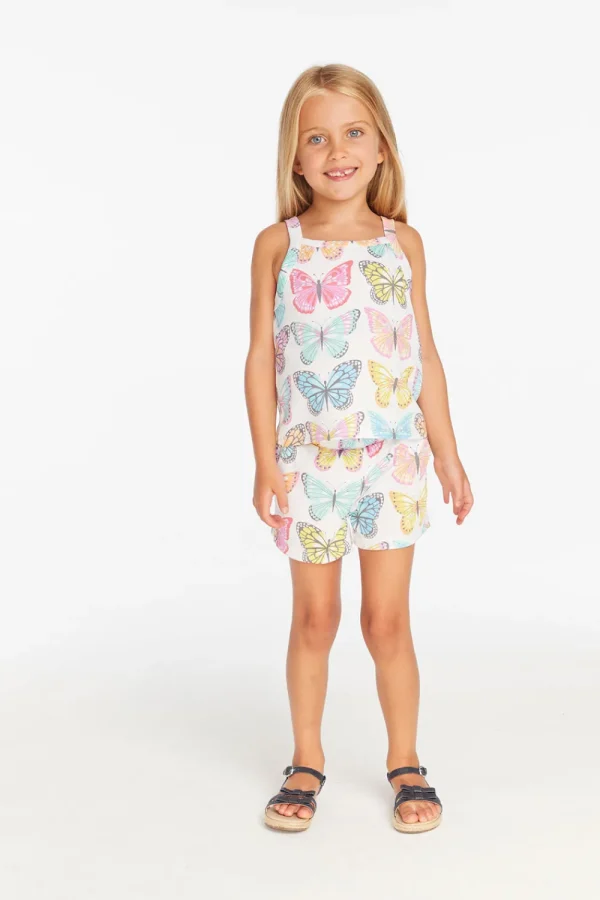 Cheap Mae "She's A Butterfly" Tank Top Kids Girls