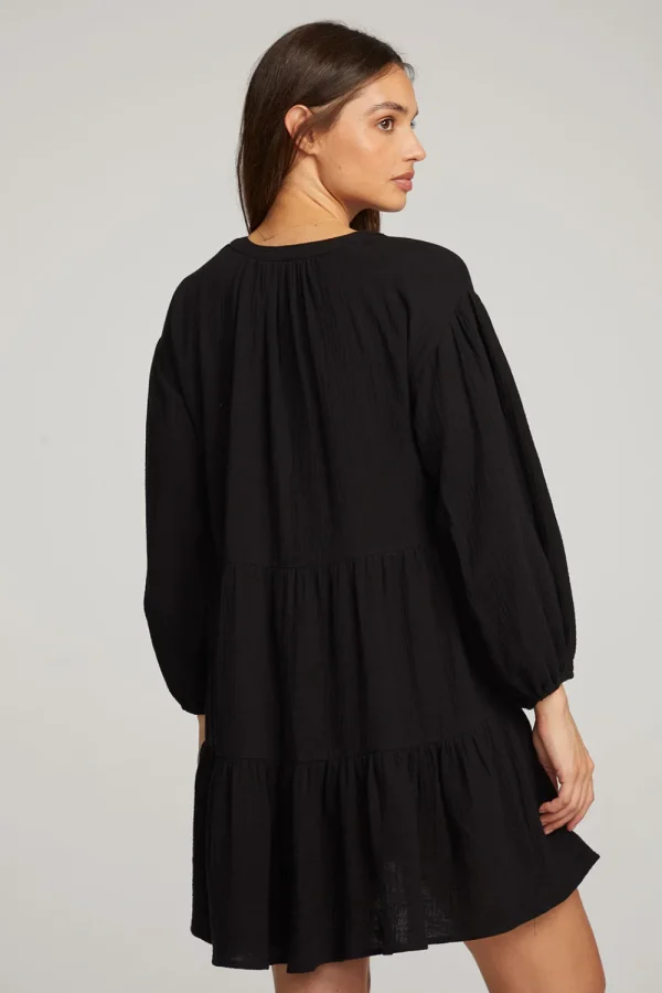 Fashion Magnolia Licorice Mini Dress Women Loungewear | Dresses
