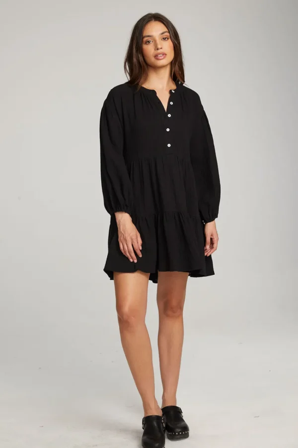 Fashion Magnolia Licorice Mini Dress Women Loungewear | Dresses