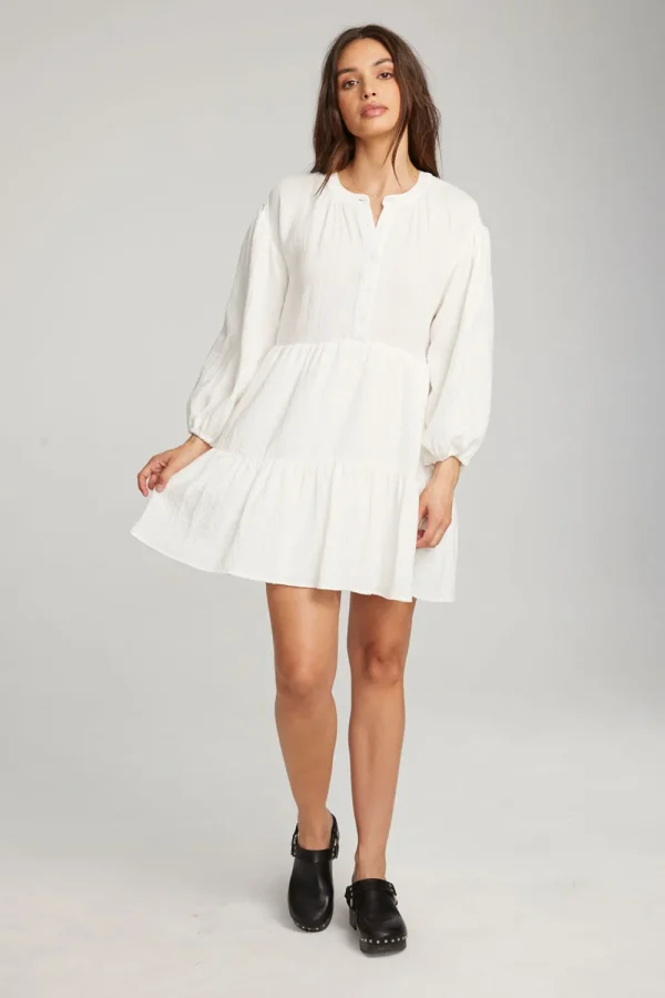 Best Magnolia White Mini Dress Women Loungewear | Dresses