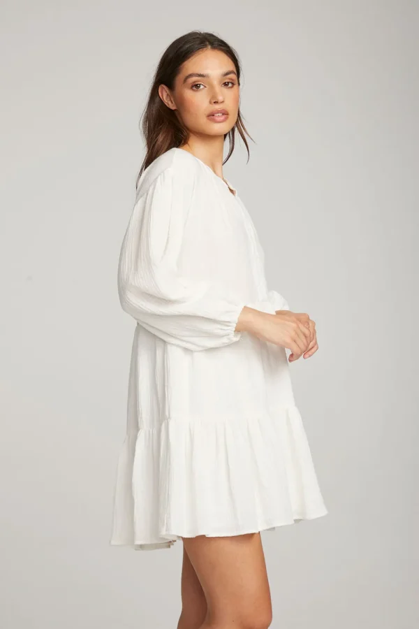 Best Magnolia White Mini Dress Women Loungewear | Dresses