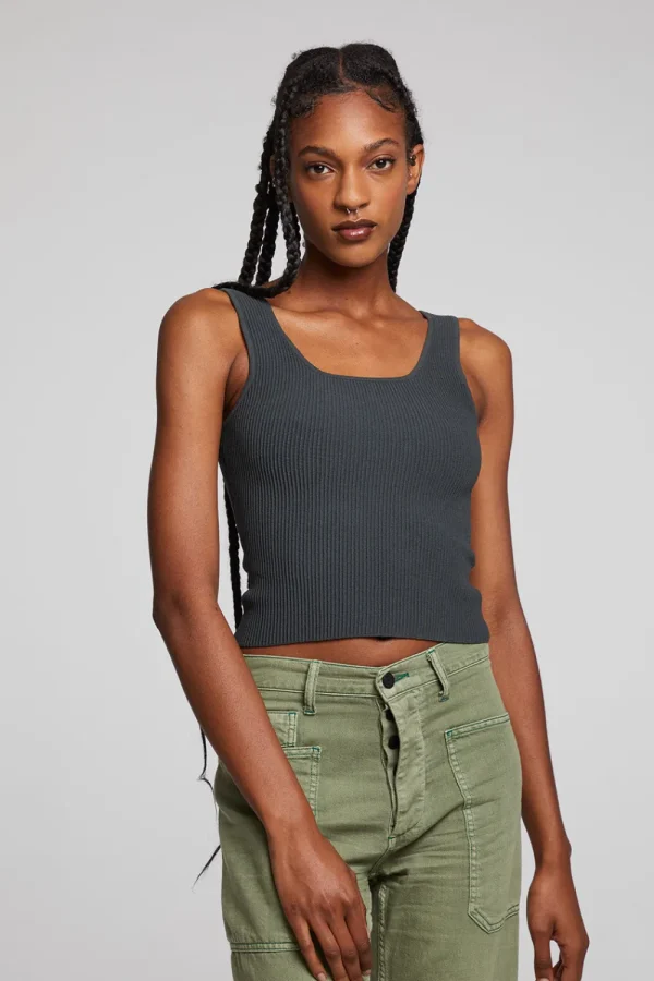 Hot Maizy Licorice Tank Women Loungewear | Tops