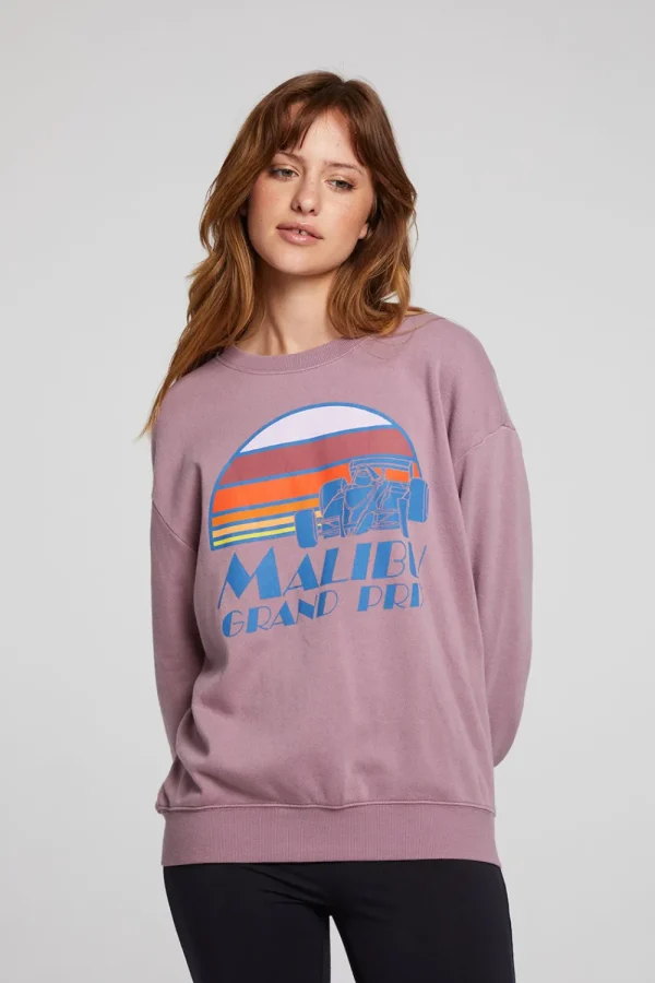 Fashion Malibu Grand Prix Long Sleeve Women Loungewear | Graphics