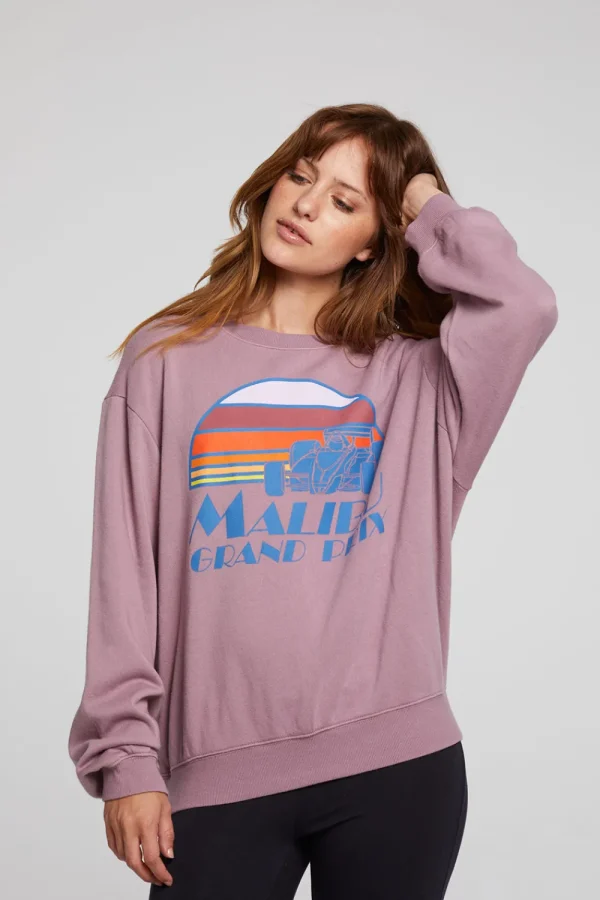 Fashion Malibu Grand Prix Long Sleeve Women Loungewear | Graphics
