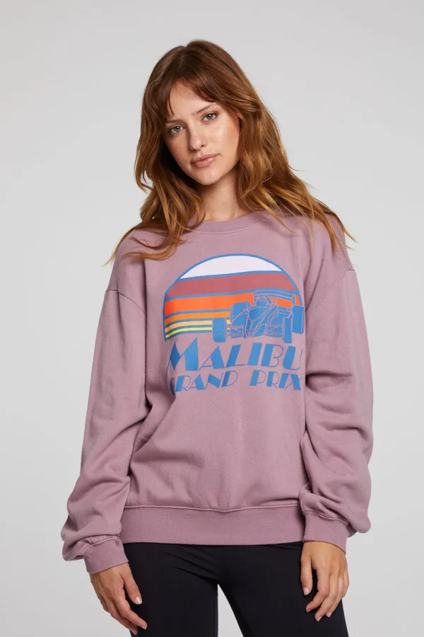 Fashion Malibu Grand Prix Long Sleeve Women Loungewear | Graphics