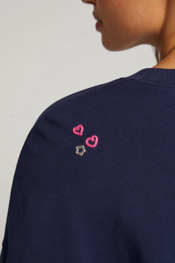 Sale Mama Embroidery Pullover Women Loungewear | Graphics