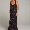 Cheap Manatee Night Palm Maxi Dress Women Loungewear | Dresses