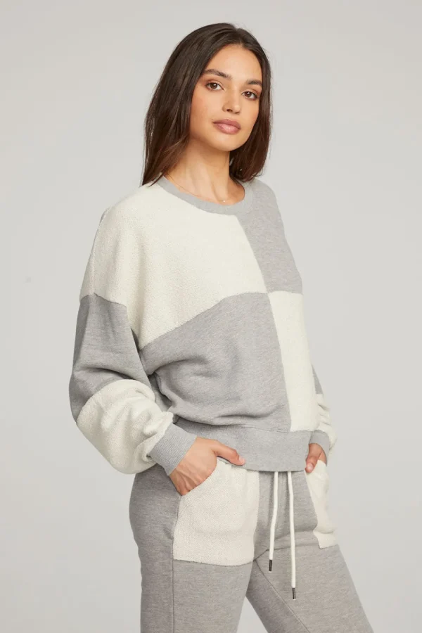 Cheap Marie Heather Grey Pullover Women Loungewear | Tops