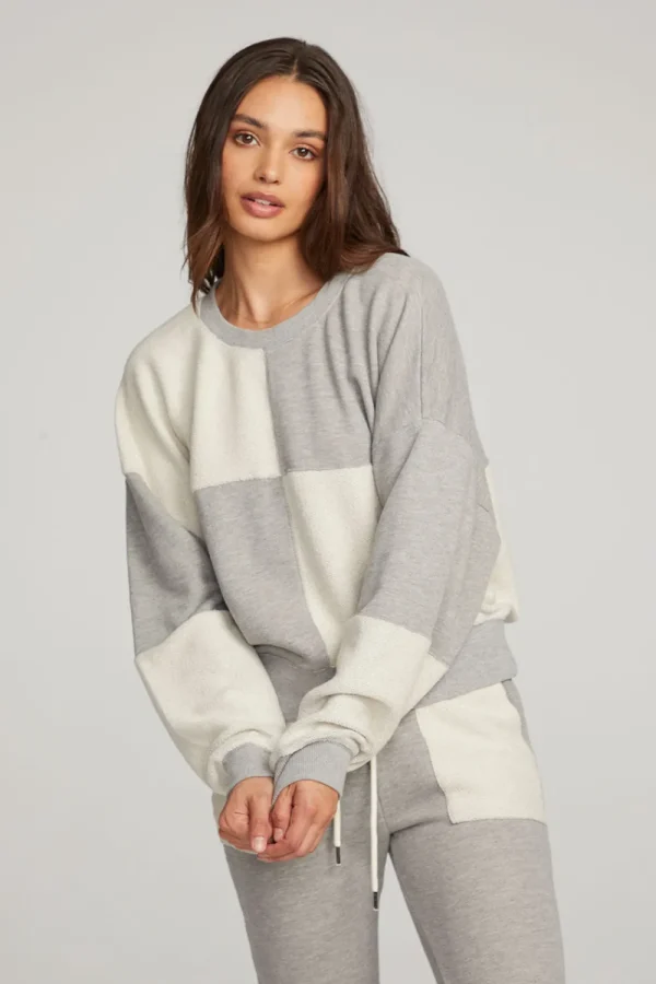 Cheap Marie Heather Grey Pullover Women Loungewear | Tops