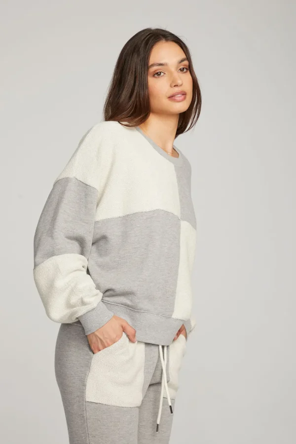 Cheap Marie Heather Grey Pullover Women Loungewear | Tops
